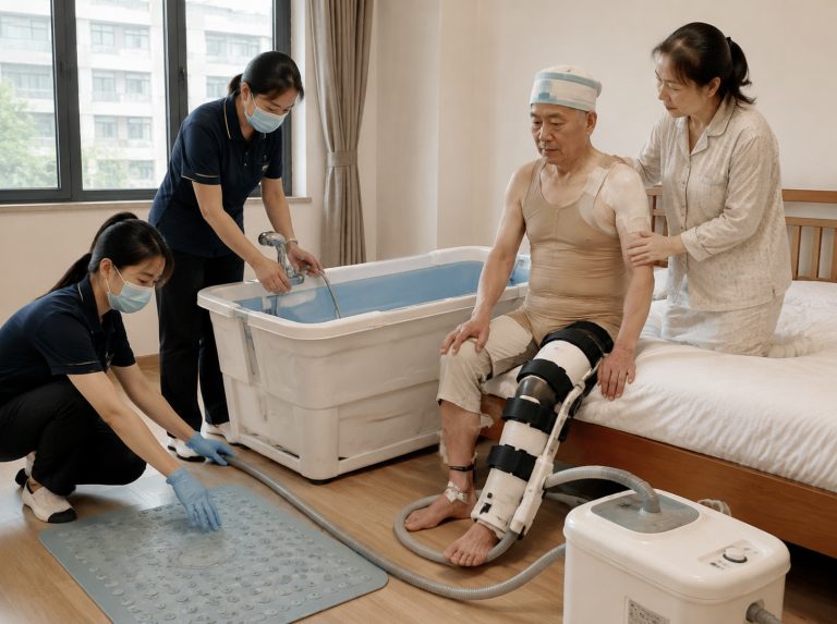 江阴术后康复居家助浴服务